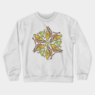 Fish pattern Crewneck Sweatshirt